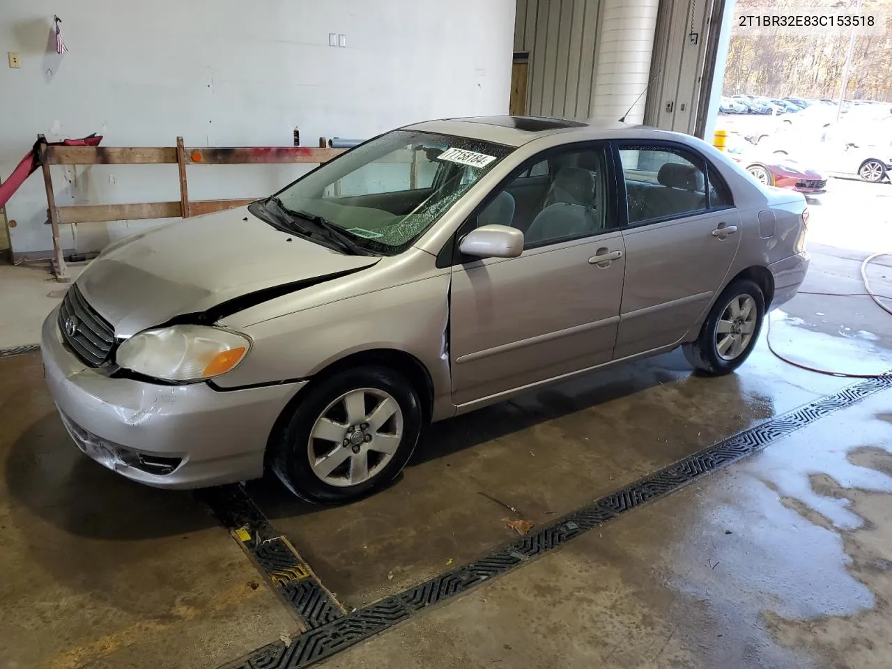 2003 Toyota Corolla Ce VIN: 2T1BR32E83C153518 Lot: 77158184