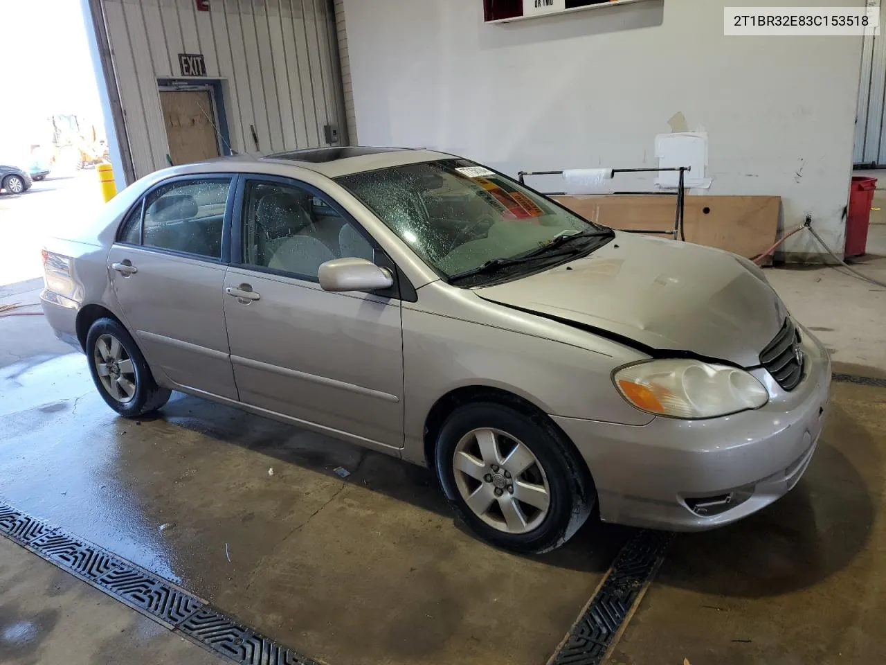 2003 Toyota Corolla Ce VIN: 2T1BR32E83C153518 Lot: 77158184