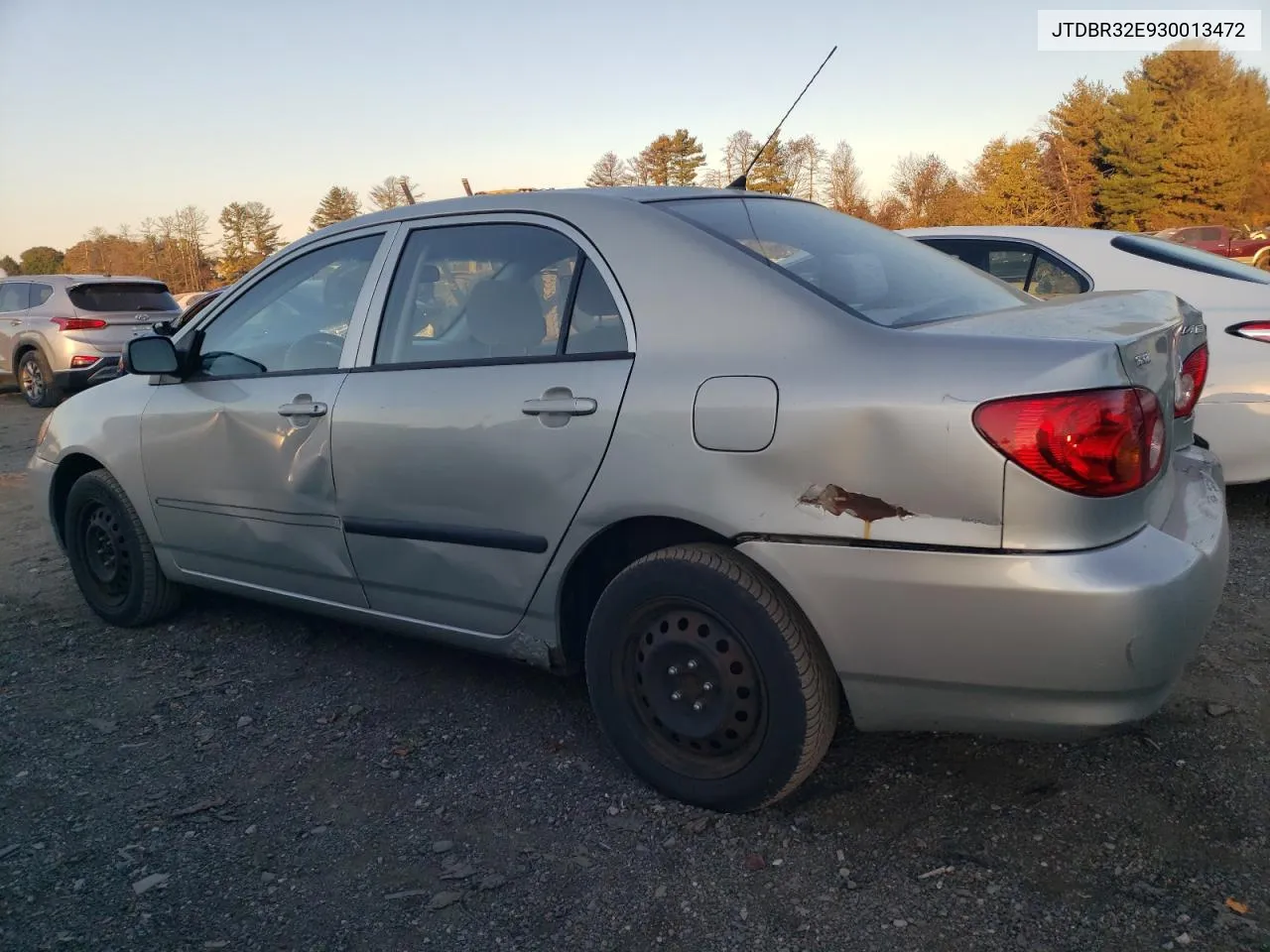 2003 Toyota Corolla Ce VIN: JTDBR32E930013472 Lot: 77199954