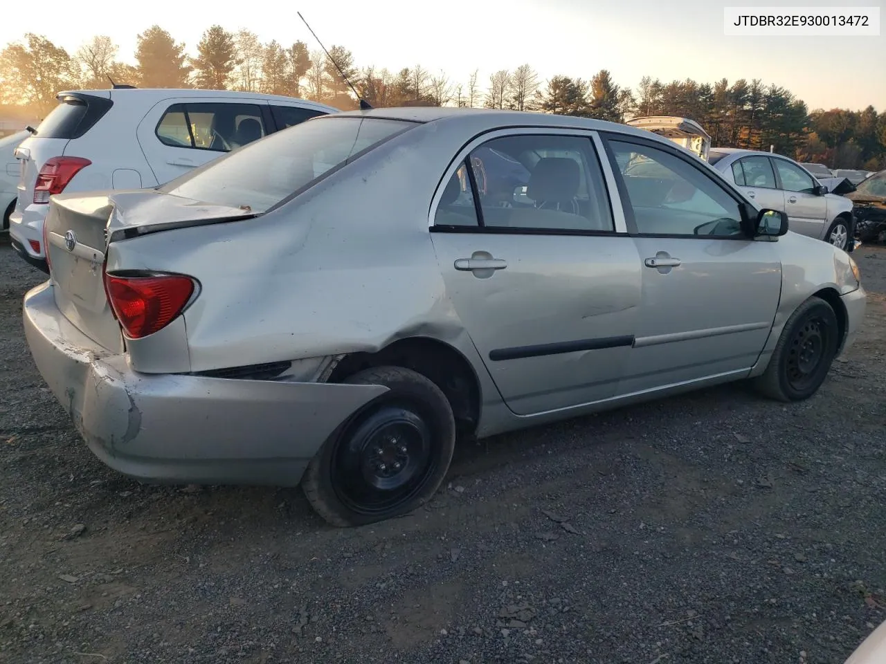 2003 Toyota Corolla Ce VIN: JTDBR32E930013472 Lot: 77199954