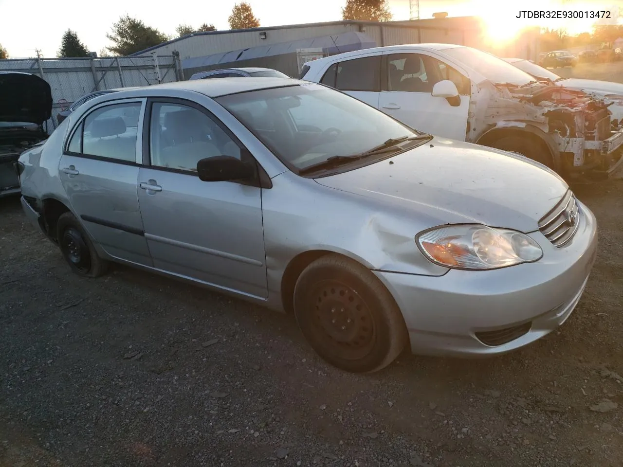 2003 Toyota Corolla Ce VIN: JTDBR32E930013472 Lot: 77199954