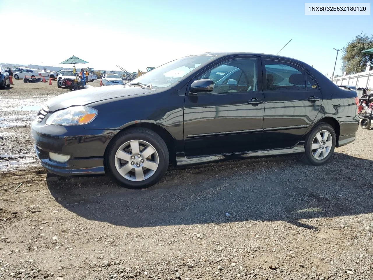 2003 Toyota Corolla Ce VIN: 1NXBR32E63Z180120 Lot: 77600424