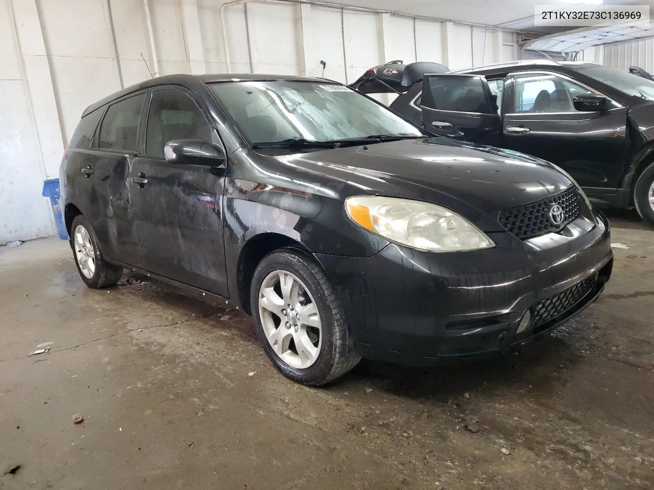 2003 Toyota Corolla Matrix Xrs VIN: 2T1KY32E73C136969 Lot: 77688404