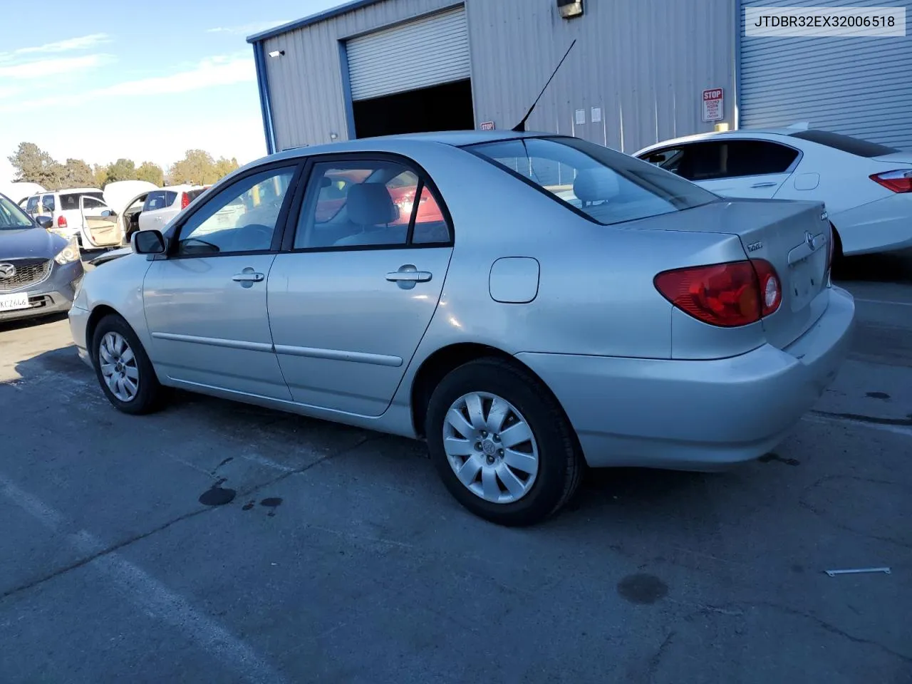 2003 Toyota Corolla Ce VIN: JTDBR32EX32006518 Lot: 78026014