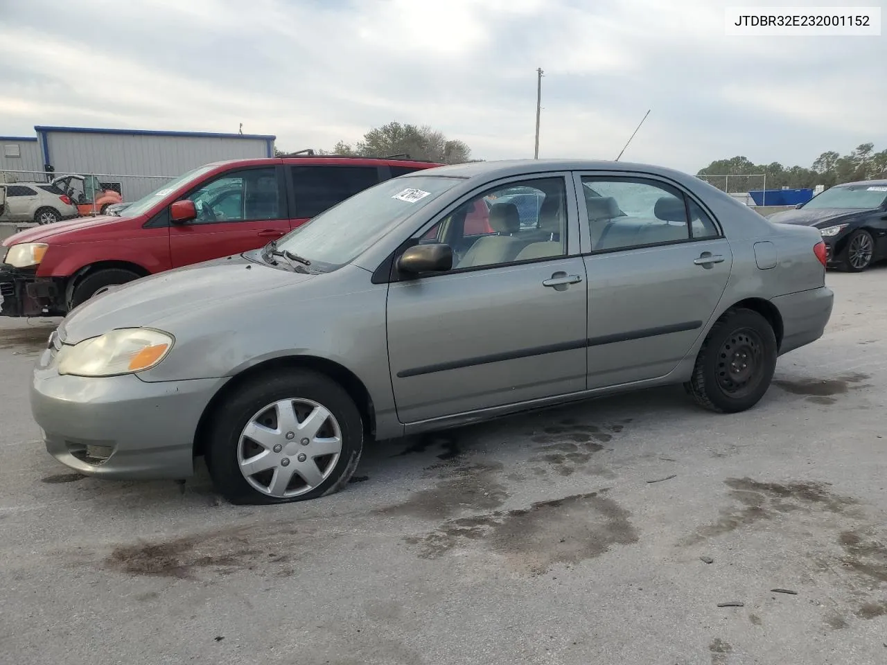 2003 Toyota Corolla Ce VIN: JTDBR32E232001152 Lot: 78276644