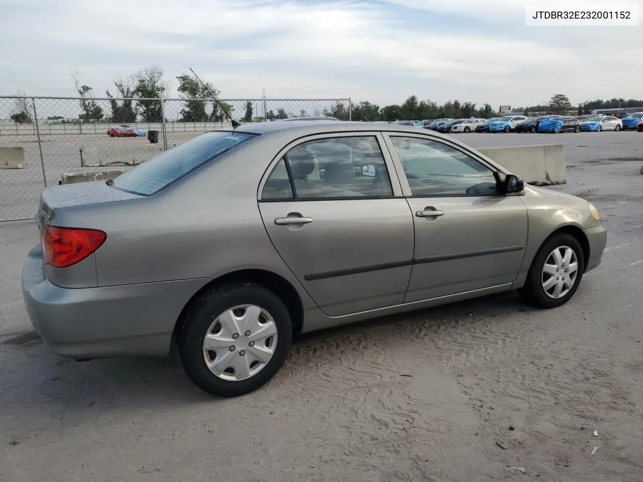 2003 Toyota Corolla Ce VIN: JTDBR32E232001152 Lot: 78276644