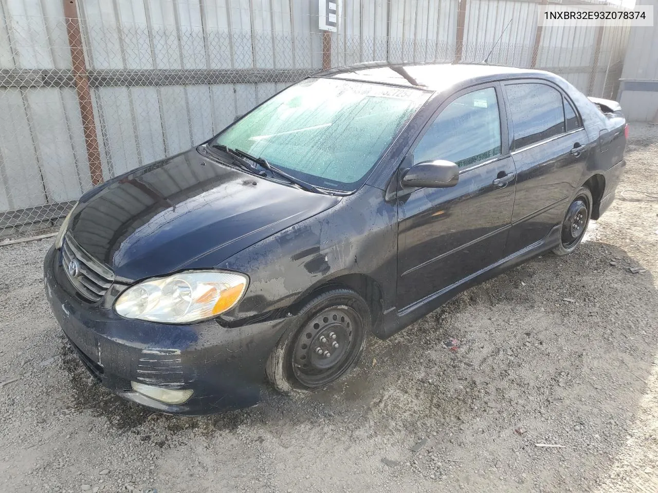 1NXBR32E93Z078374 2003 Toyota Corolla Ce