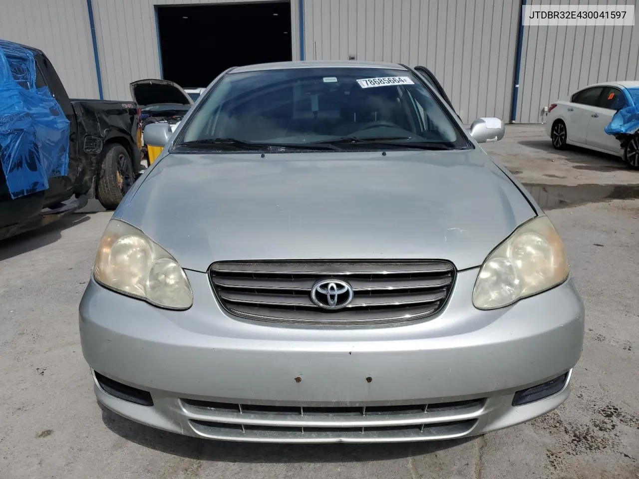 2003 Toyota Corolla Ce VIN: JTDBR32E430041597 Lot: 78685664