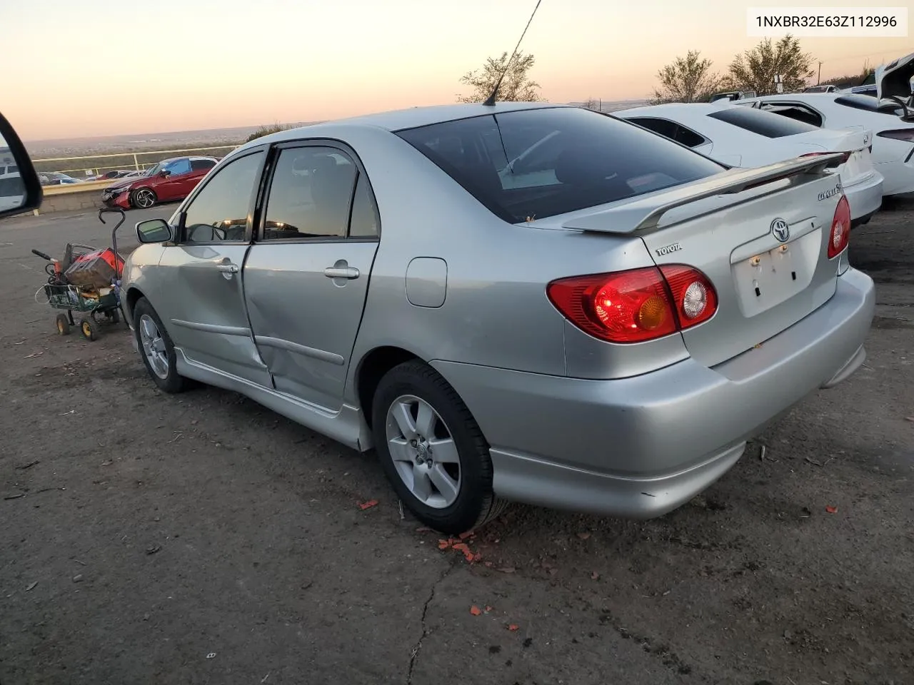 2003 Toyota Corolla Ce VIN: 1NXBR32E63Z112996 Lot: 78738044