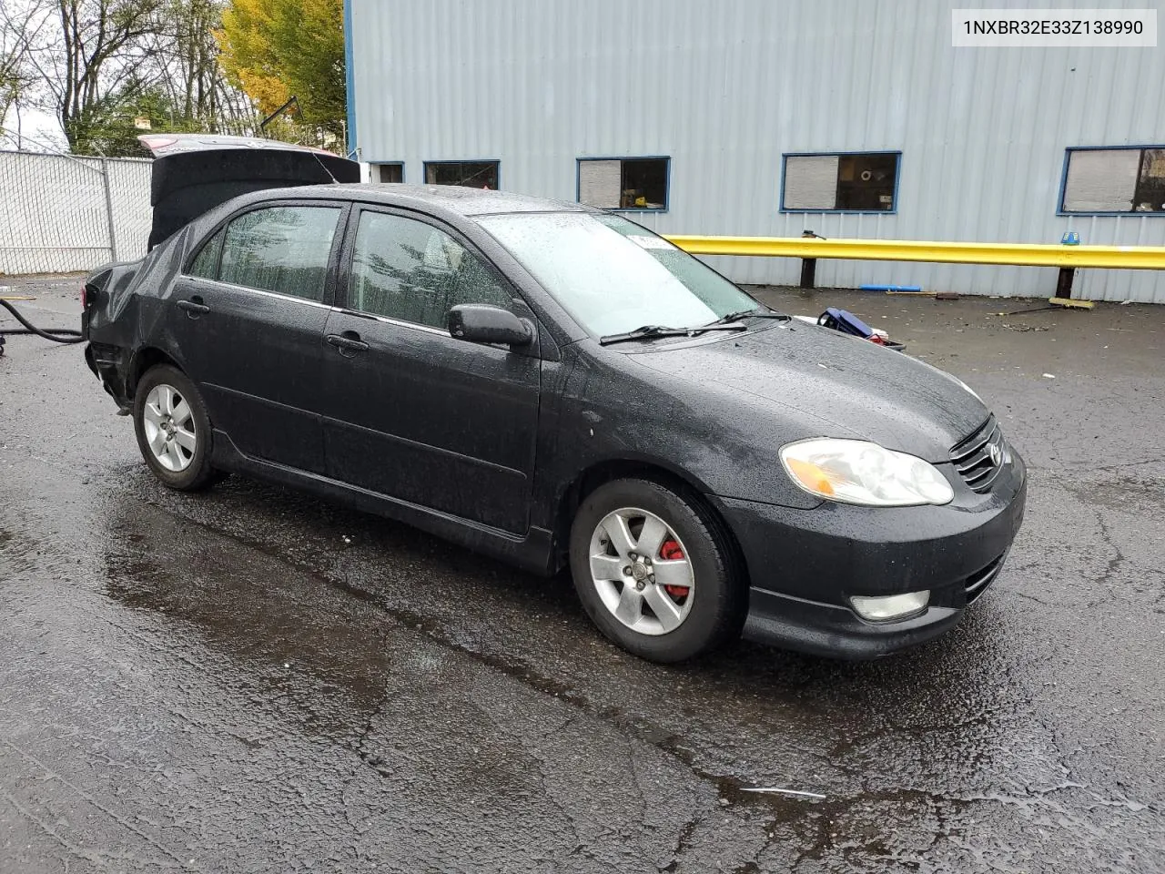 2003 Toyota Corolla Ce VIN: 1NXBR32E33Z138990 Lot: 78936974