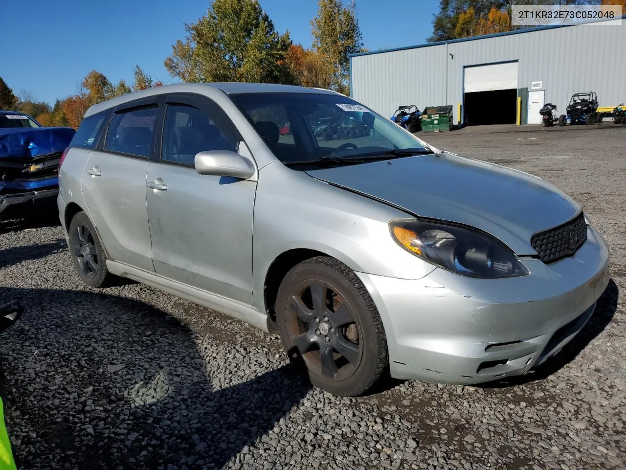 2003 Toyota Corolla Matrix Xr VIN: 2T1KR32E73C052048 Lot: 79087594