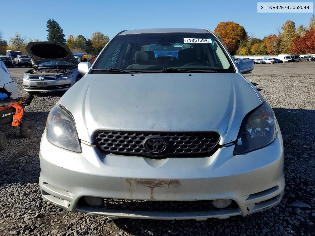 2003 Toyota Corolla Matrix Xr VIN: 2T1KR32E73C052048 Lot: 79087594