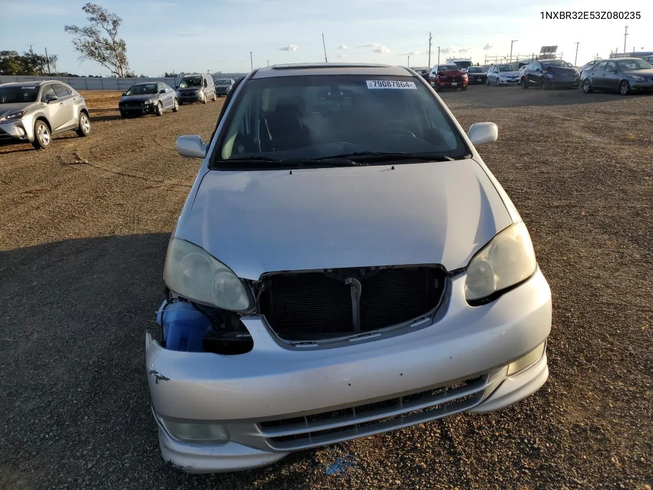 2003 Toyota Corolla Ce VIN: 1NXBR32E53Z080235 Lot: 79087864