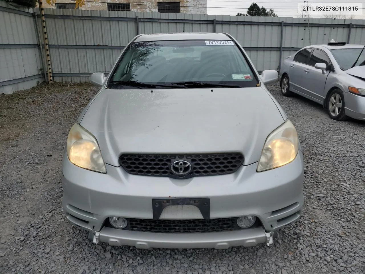 2T1LR32E73C111815 2003 Toyota Corolla Matrix Base