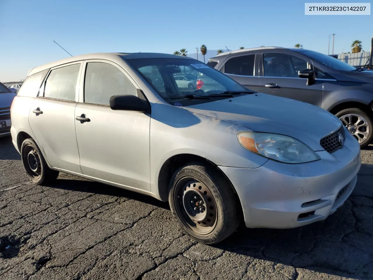 2003 Toyota Corolla Matrix Xr VIN: 2T1KR32E23C142207 Lot: 79244134