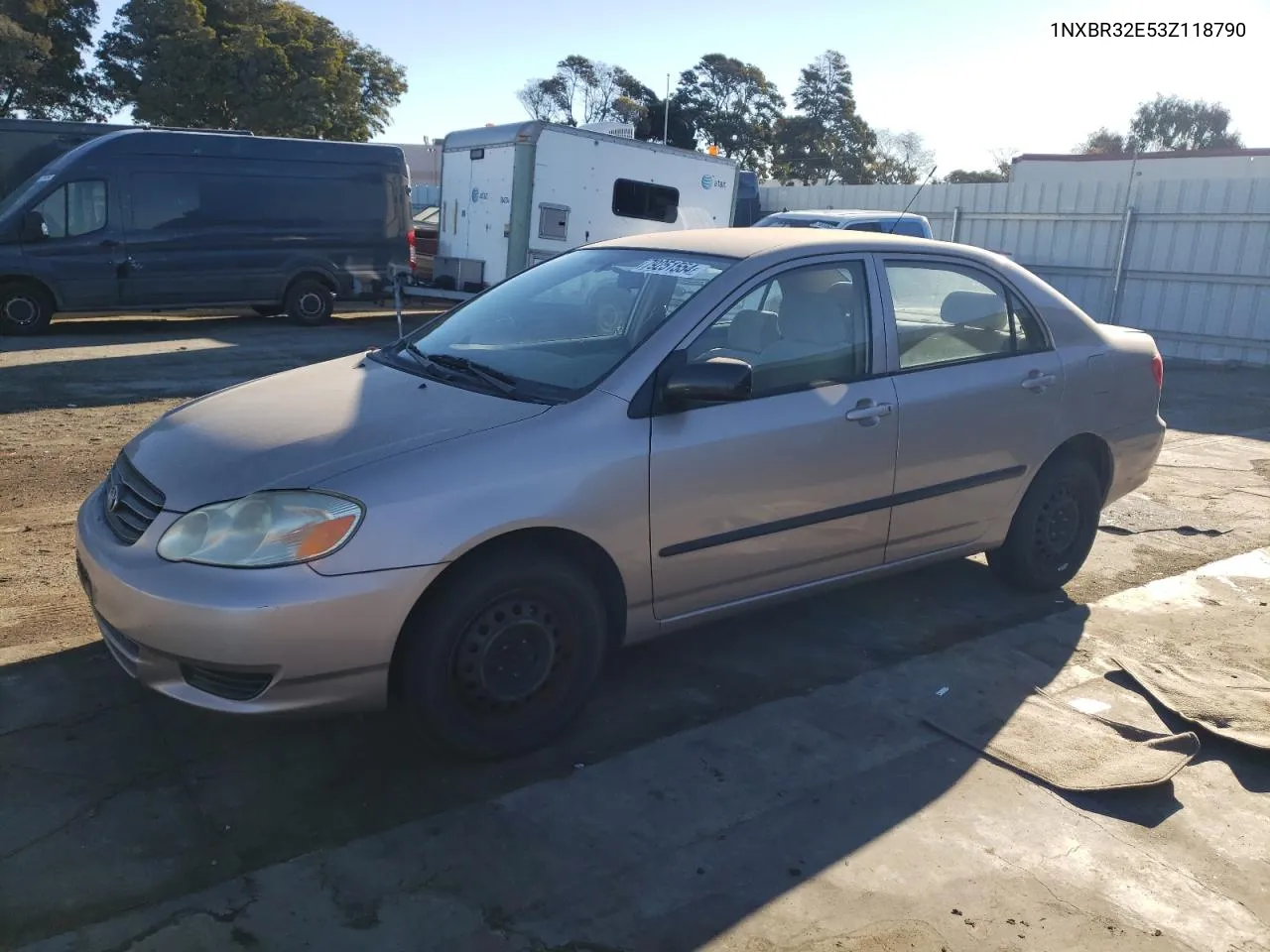 1NXBR32E53Z118790 2003 Toyota Corolla Ce