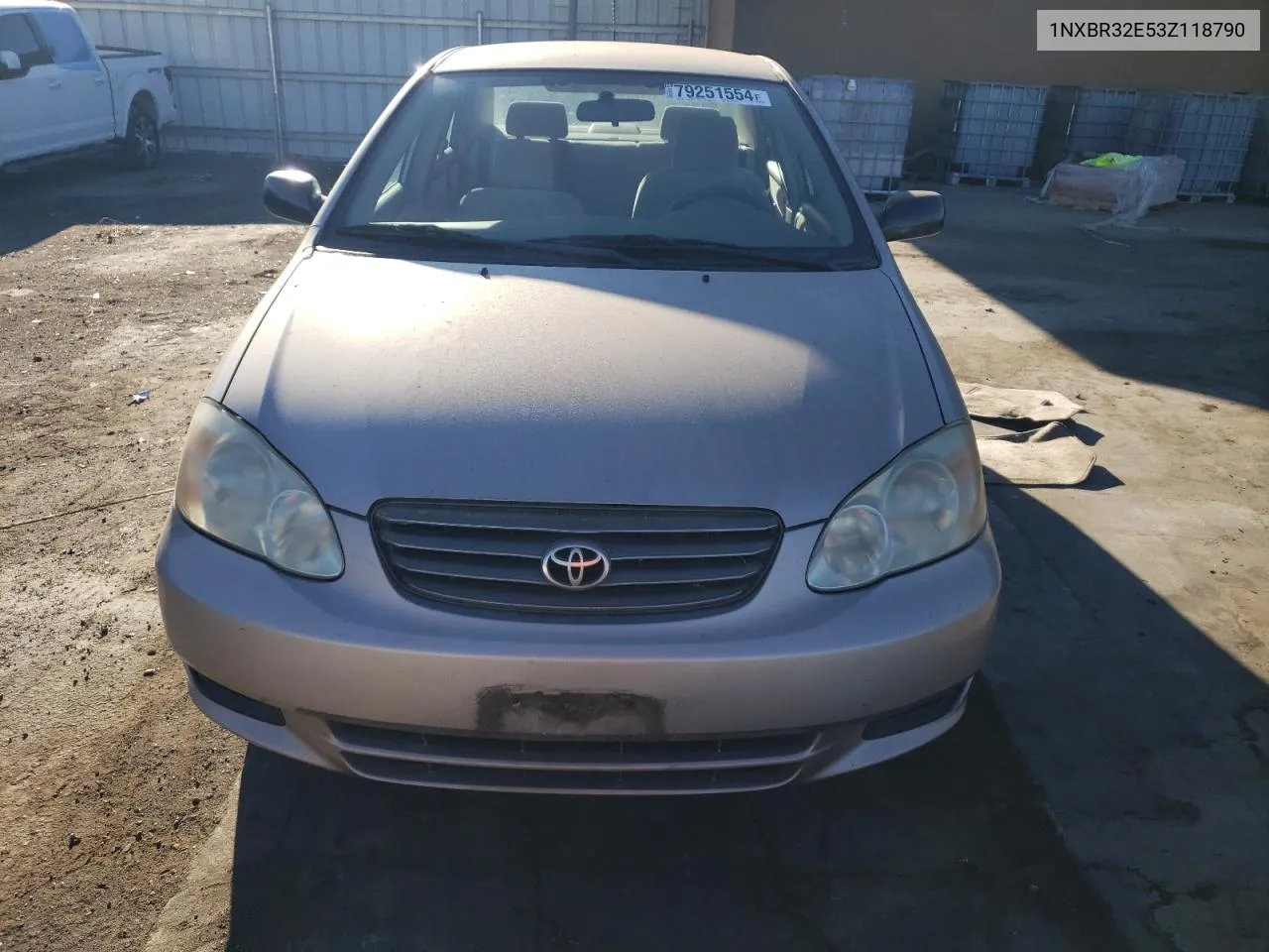 1NXBR32E53Z118790 2003 Toyota Corolla Ce