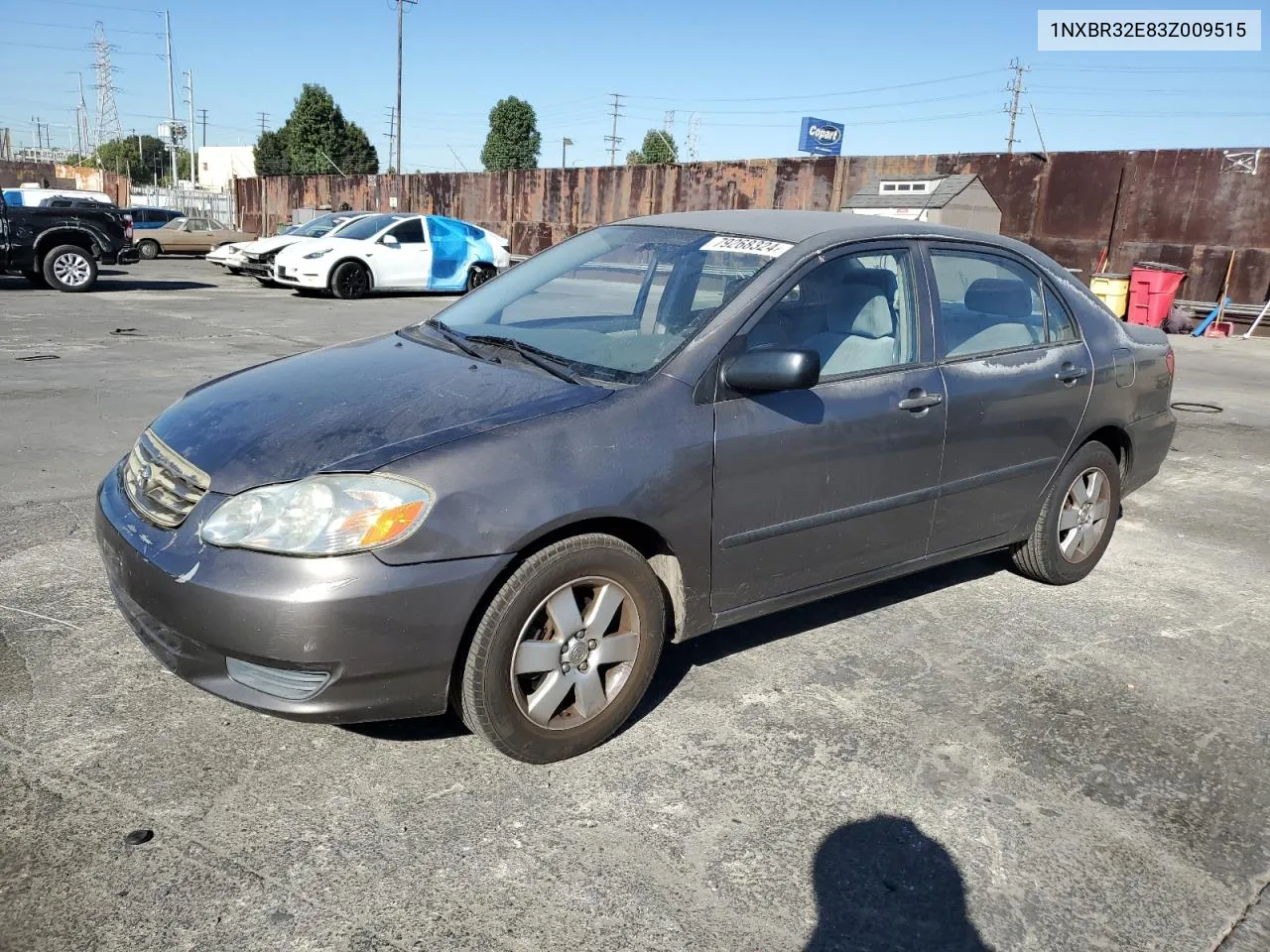 2003 Toyota Corolla Ce VIN: 1NXBR32E83Z009515 Lot: 79268324