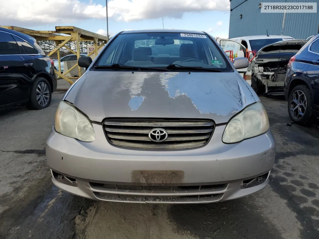 2003 Toyota Corolla Ce VIN: 2T1BR32E23C017188 Lot: 79401284