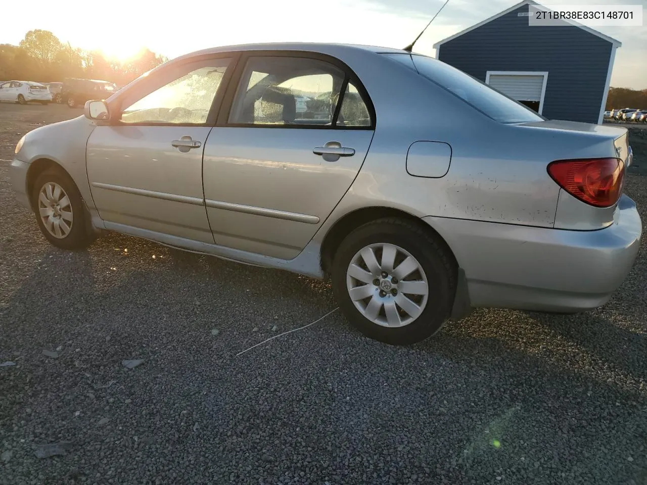 2003 Toyota Corolla Ce VIN: 2T1BR38E83C148701 Lot: 79650634