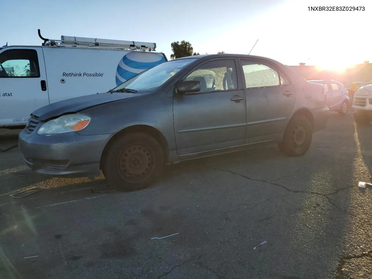 2003 Toyota Corolla Ce VIN: 1NXBR32E83Z029473 Lot: 79703534