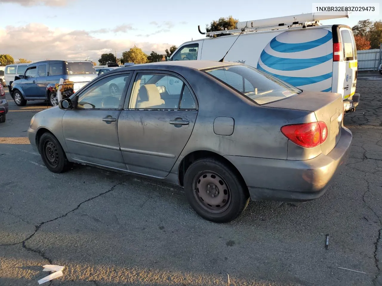 2003 Toyota Corolla Ce VIN: 1NXBR32E83Z029473 Lot: 79703534