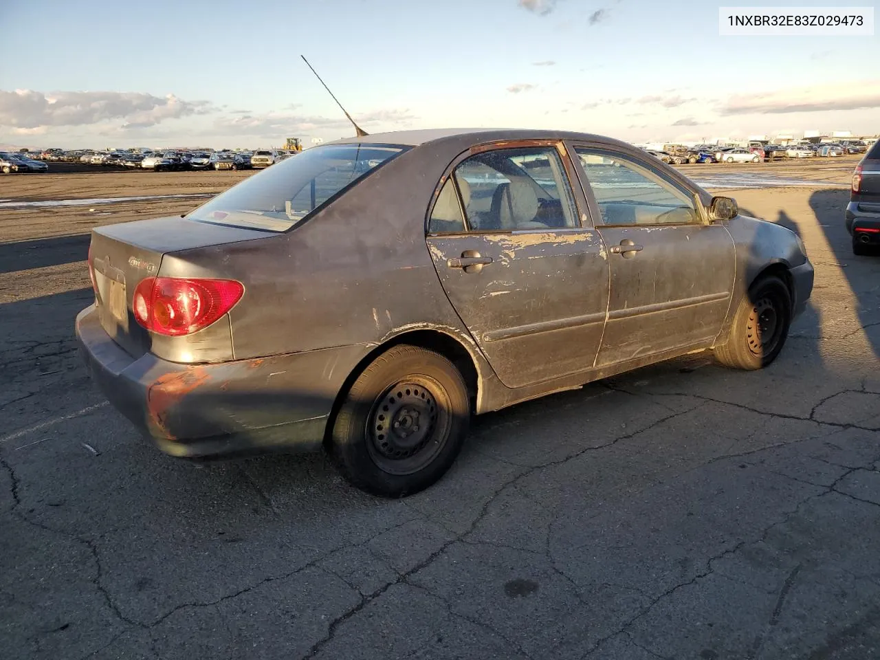 2003 Toyota Corolla Ce VIN: 1NXBR32E83Z029473 Lot: 79703534