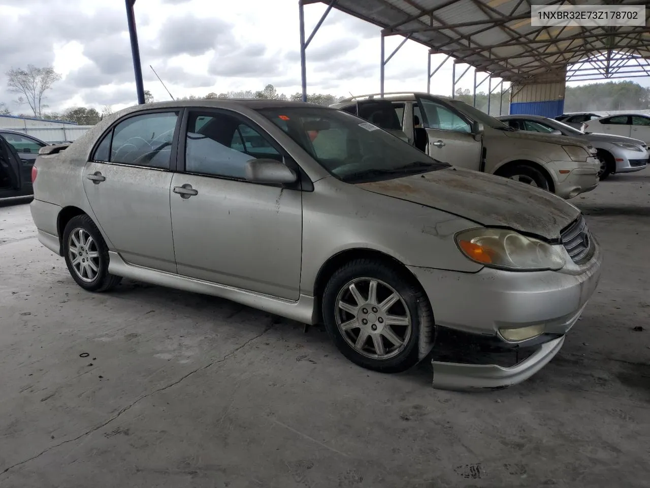 2003 Toyota Corolla Ce VIN: 1NXBR32E73Z178702 Lot: 79707644