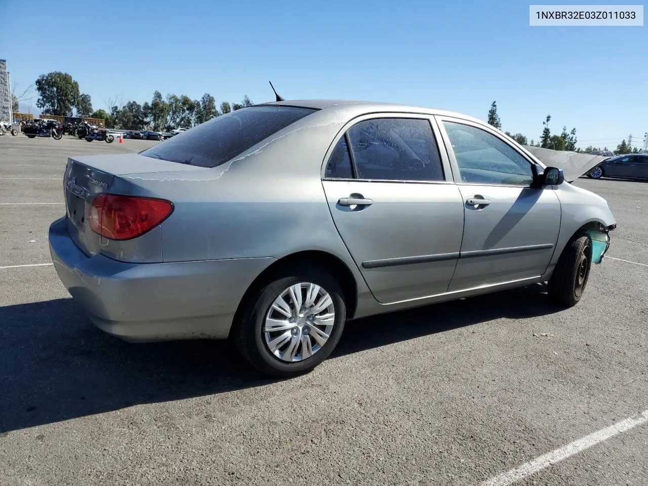 2003 Toyota Corolla Ce VIN: 1NXBR32E03Z011033 Lot: 79755924