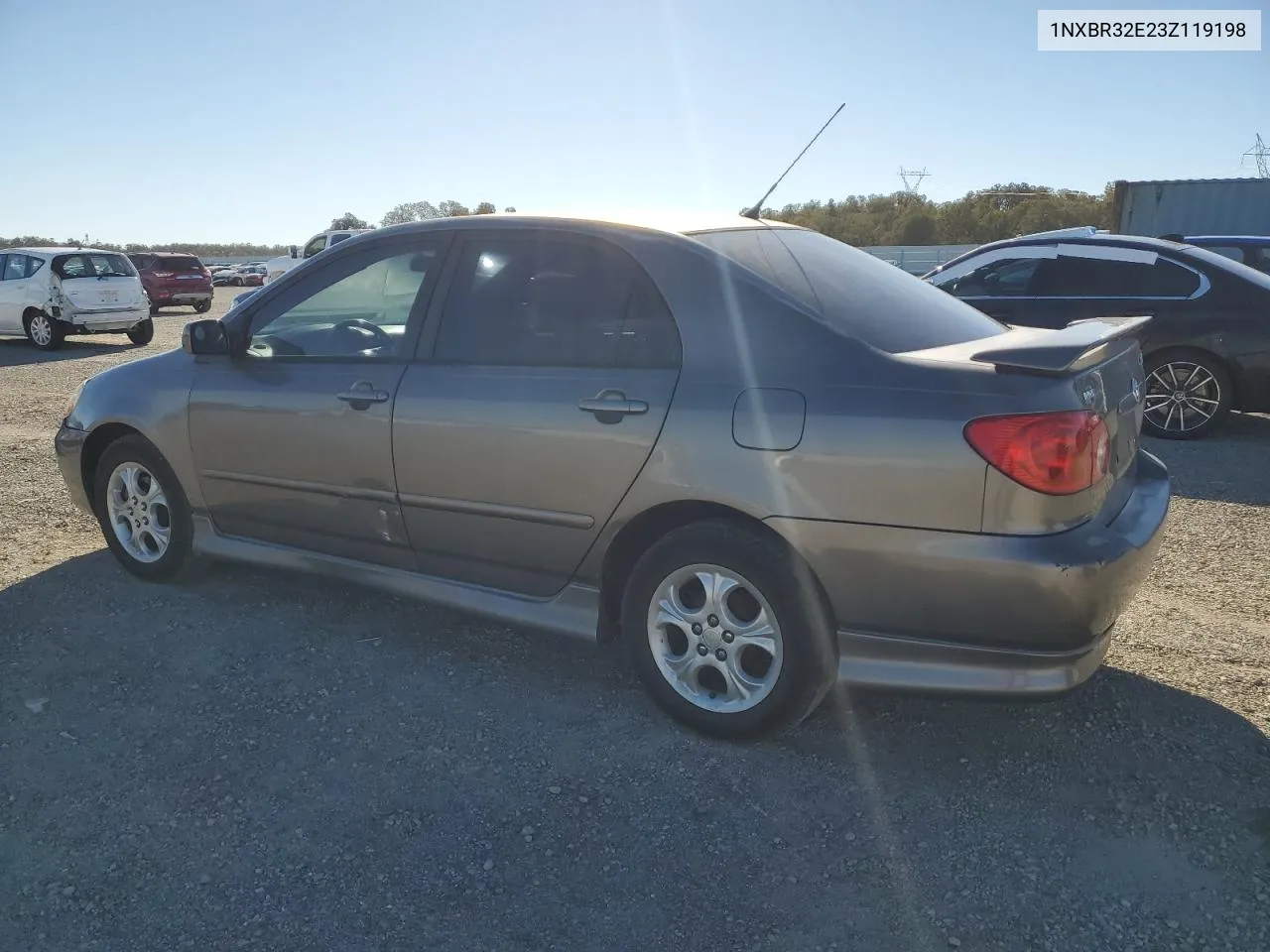 2003 Toyota Corolla Ce VIN: 1NXBR32E23Z119198 Lot: 79762194