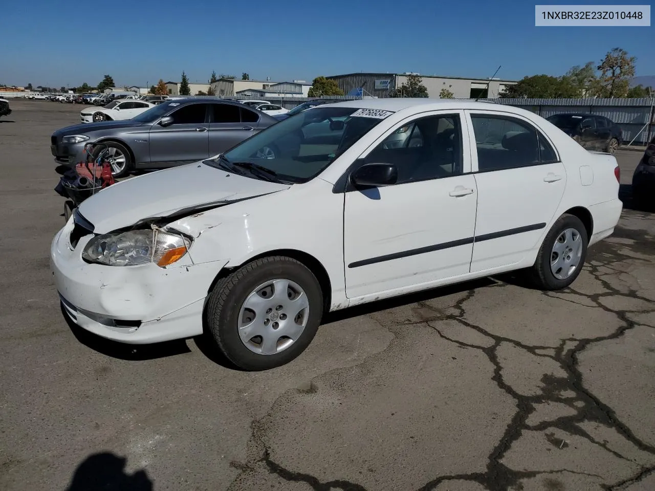 2003 Toyota Corolla Ce VIN: 1NXBR32E23Z010448 Lot: 79766934