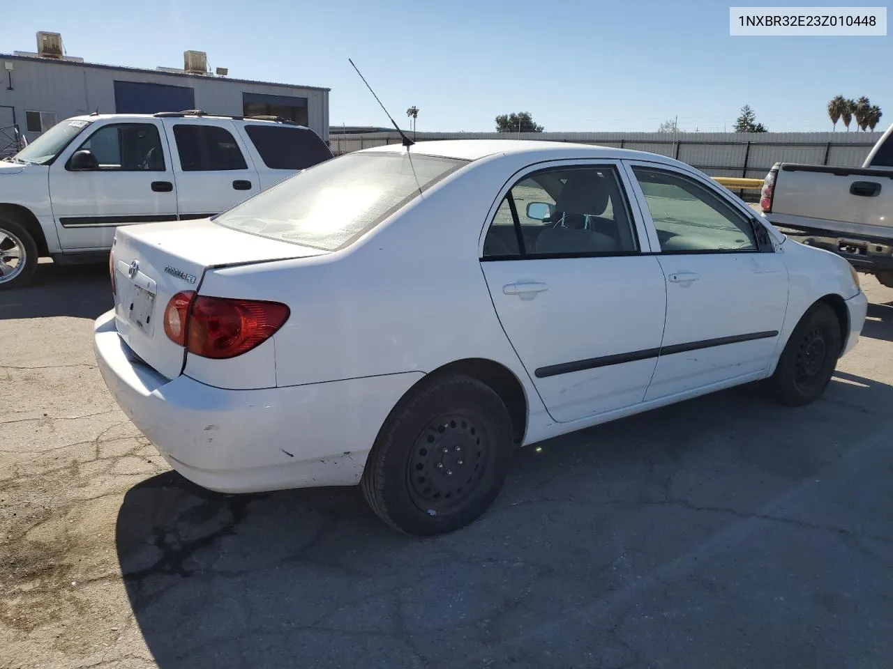 2003 Toyota Corolla Ce VIN: 1NXBR32E23Z010448 Lot: 79766934