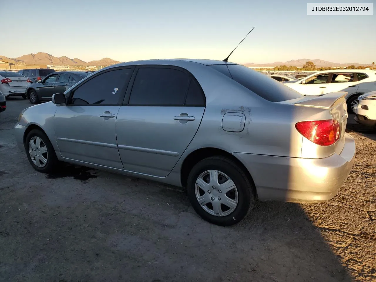 2003 Toyota Corolla Ce VIN: JTDBR32E932012794 Lot: 79973844