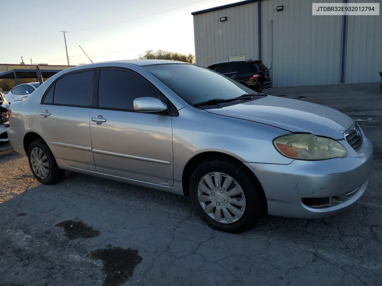 2003 Toyota Corolla Ce VIN: JTDBR32E932012794 Lot: 79973844