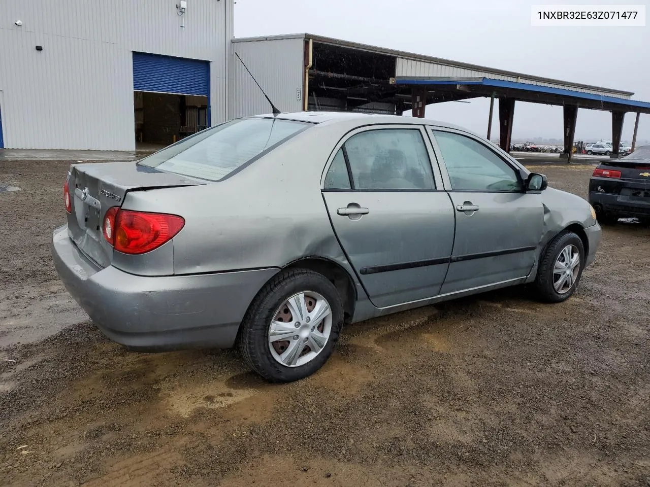 2003 Toyota Corolla Ce VIN: 1NXBR32E63Z071477 Lot: 80126924