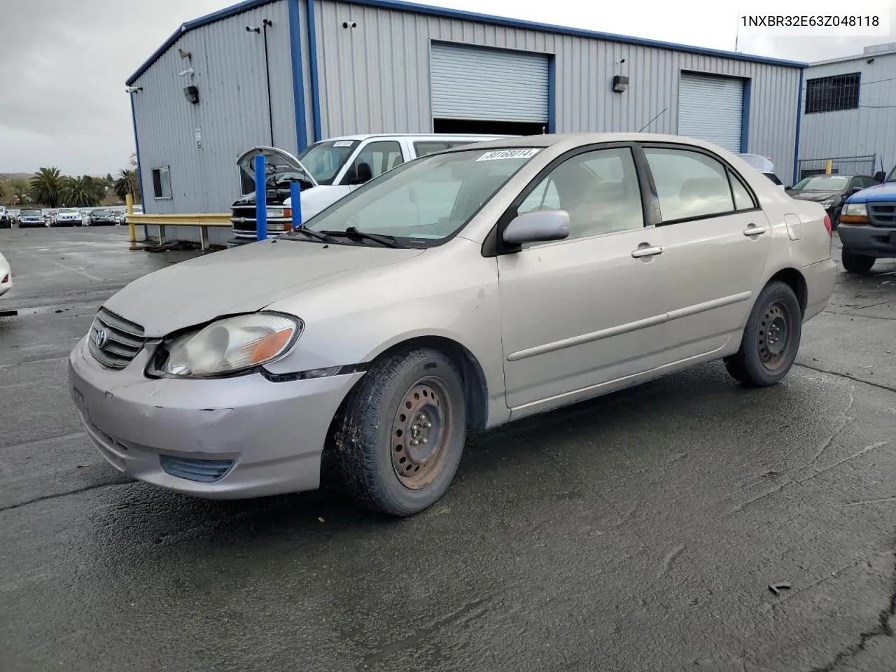 2003 Toyota Corolla Ce VIN: 1NXBR32E63Z048118 Lot: 80168014