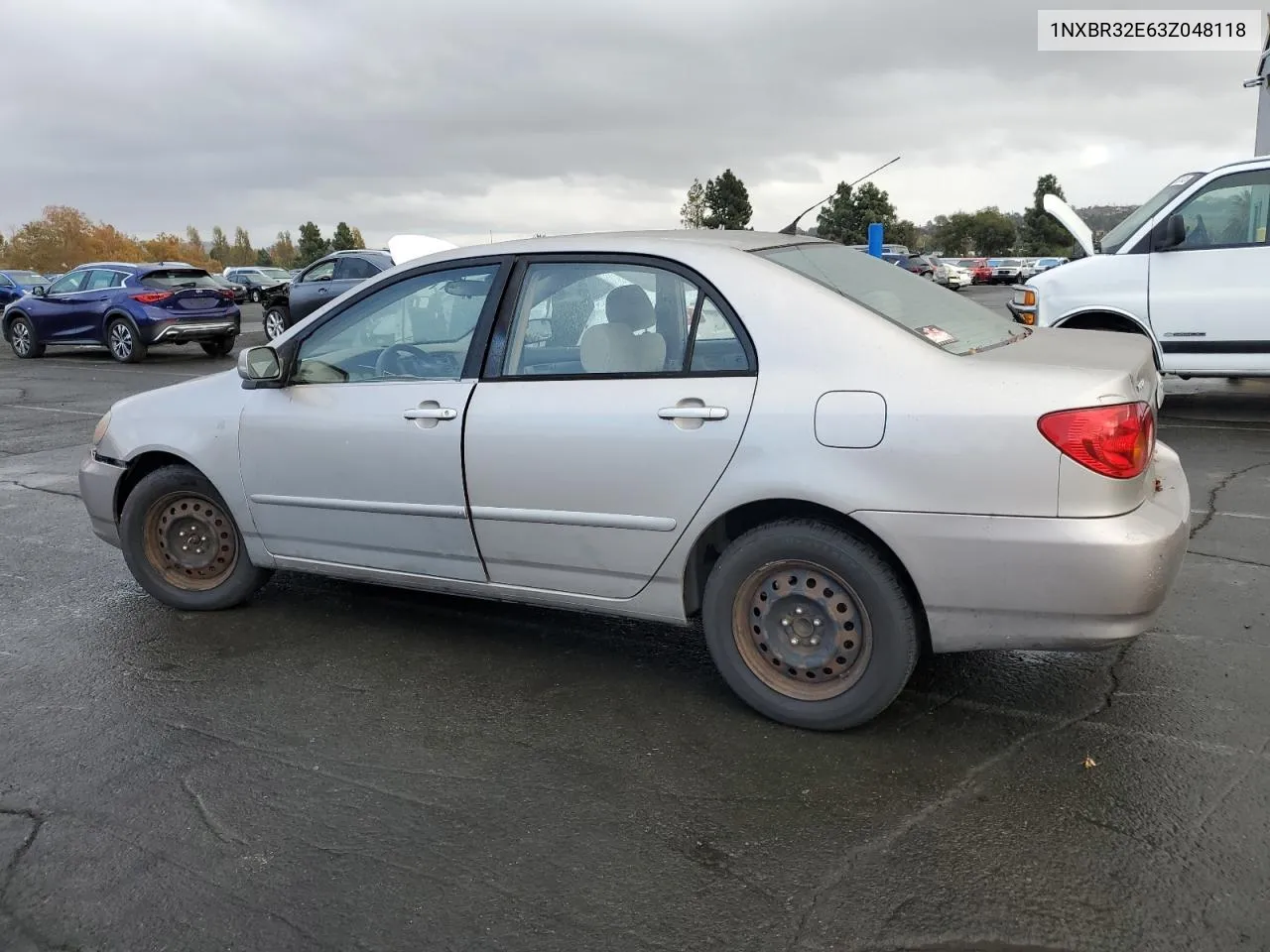 2003 Toyota Corolla Ce VIN: 1NXBR32E63Z048118 Lot: 80168014