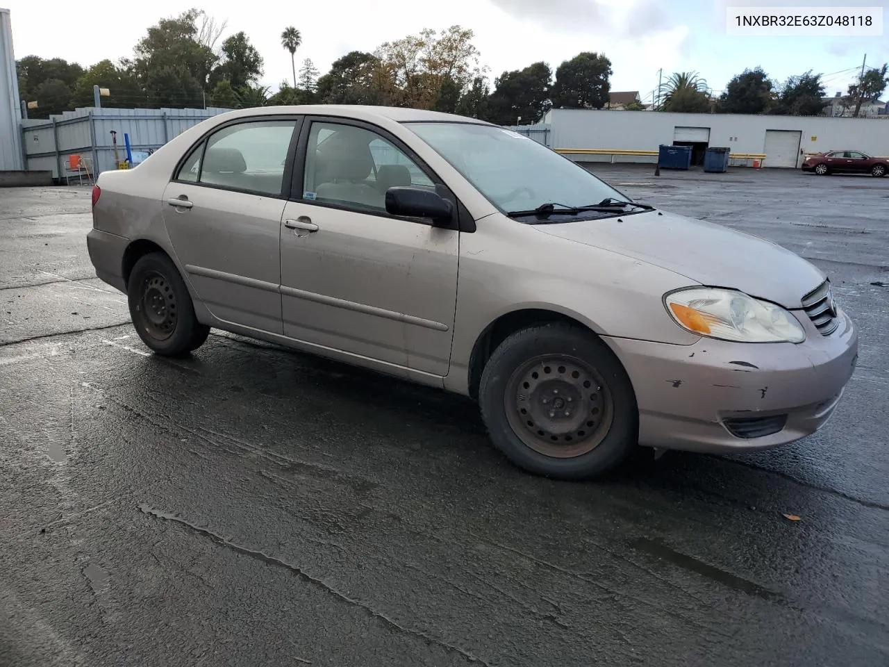 2003 Toyota Corolla Ce VIN: 1NXBR32E63Z048118 Lot: 80168014