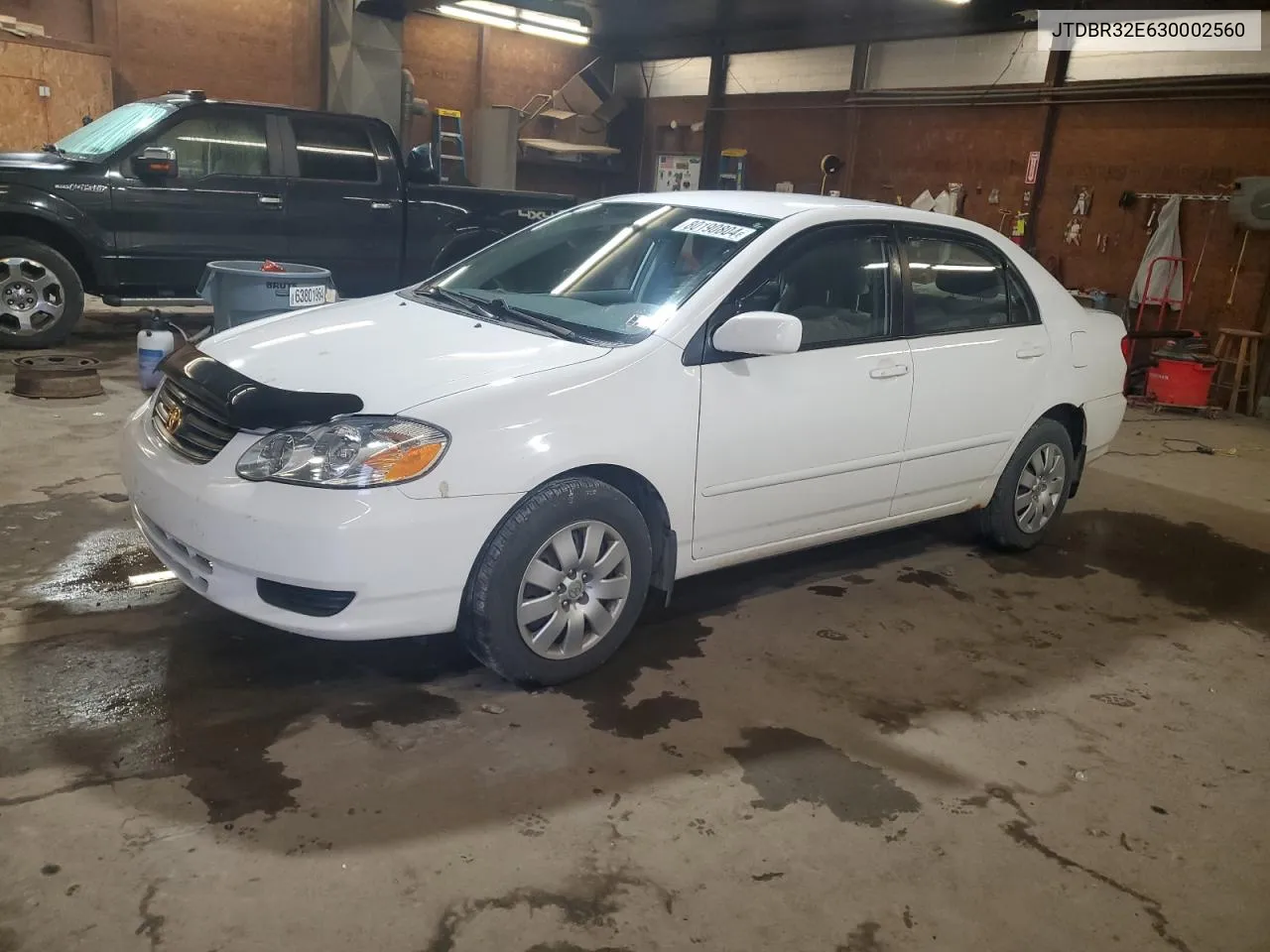 2003 Toyota Corolla Ce VIN: JTDBR32E630002560 Lot: 80190804