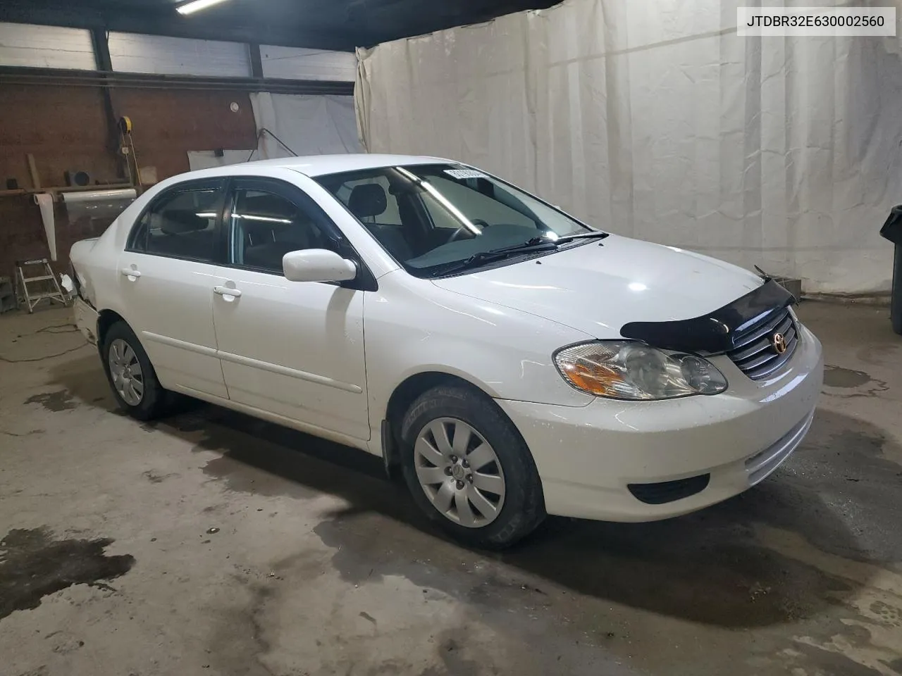 2003 Toyota Corolla Ce VIN: JTDBR32E630002560 Lot: 80190804