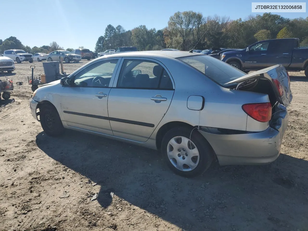 2003 Toyota Corolla Ce VIN: JTDBR32E132006858 Lot: 80550644