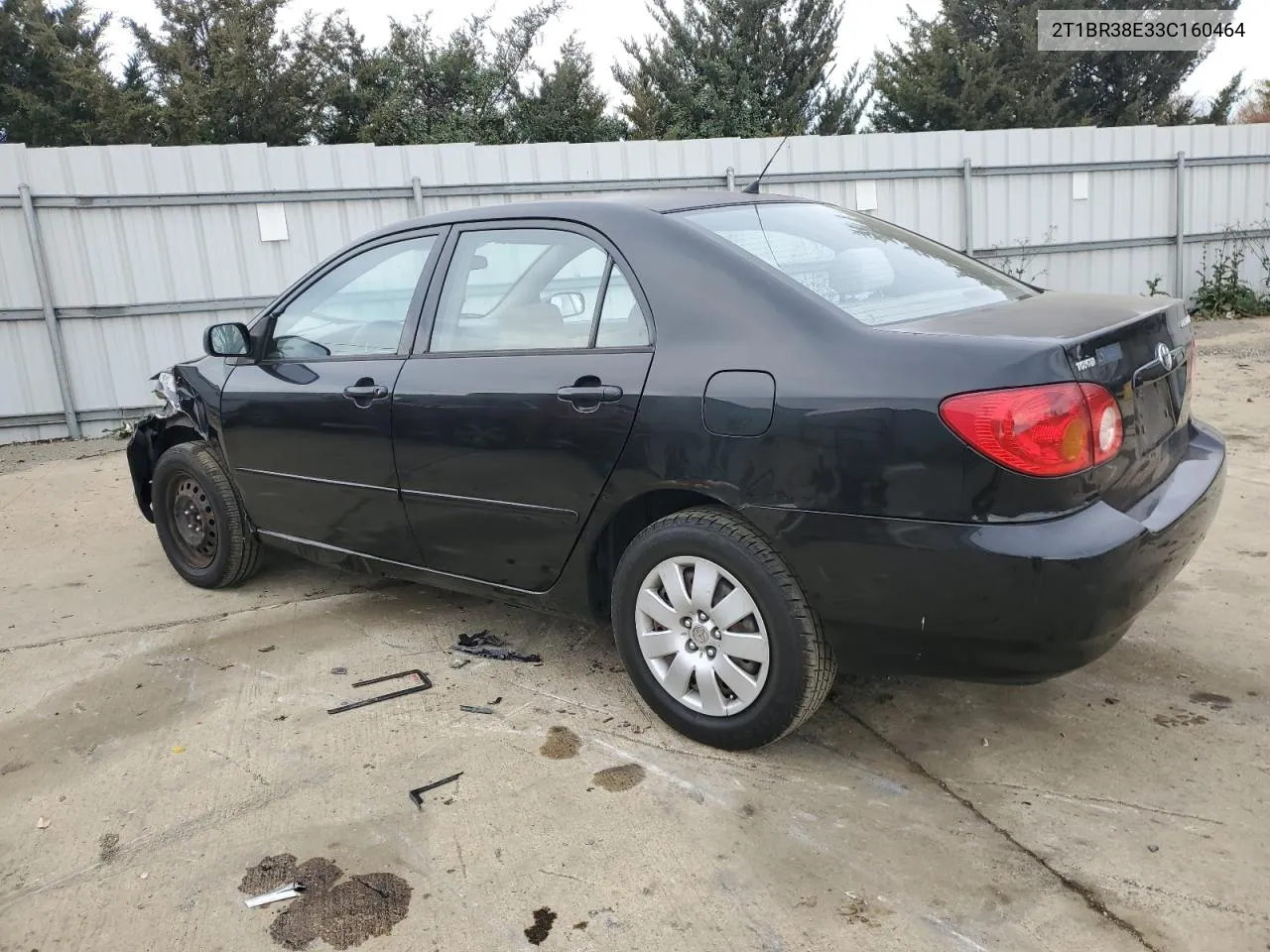 2003 Toyota Corolla Ce VIN: 2T1BR38E33C160464 Lot: 80774514