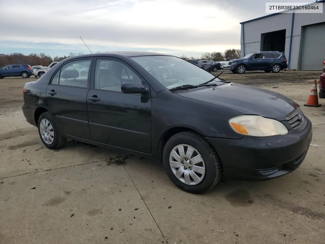 2003 Toyota Corolla Ce VIN: 2T1BR38E33C160464 Lot: 80774514