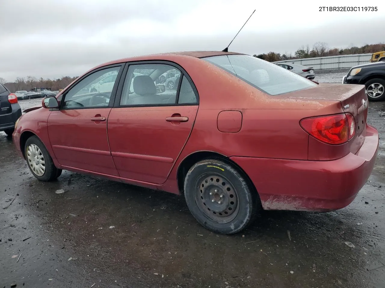 2003 Toyota Corolla Ce VIN: 2T1BR32E03C119735 Lot: 80815624