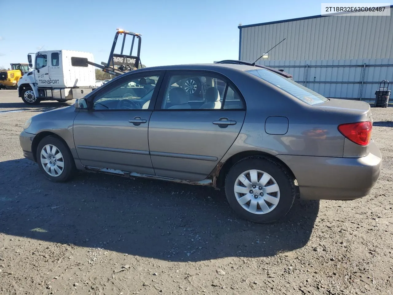 2003 Toyota Corolla Ce VIN: 2T1BR32E63C062487 Lot: 80992674