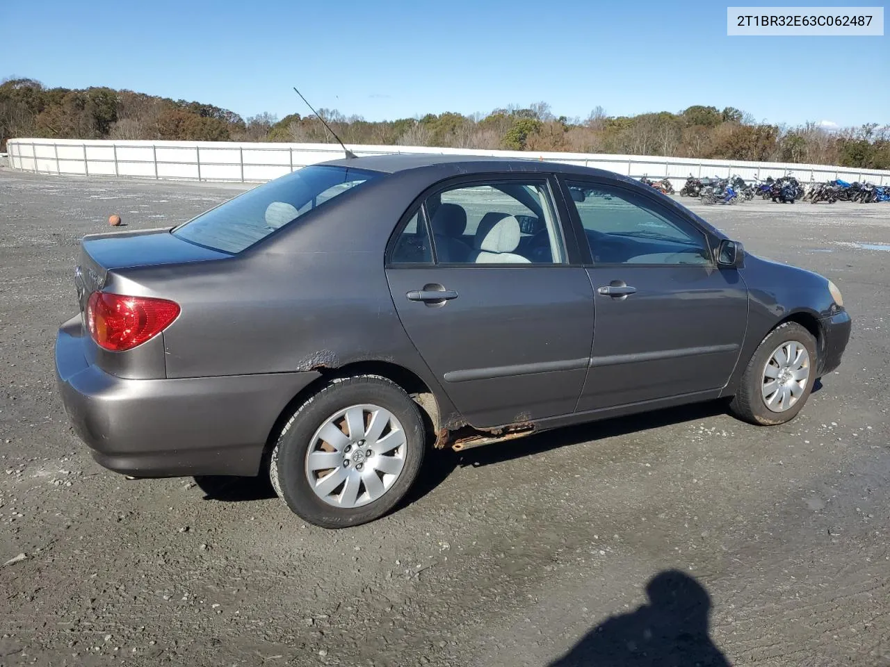 2003 Toyota Corolla Ce VIN: 2T1BR32E63C062487 Lot: 80992674