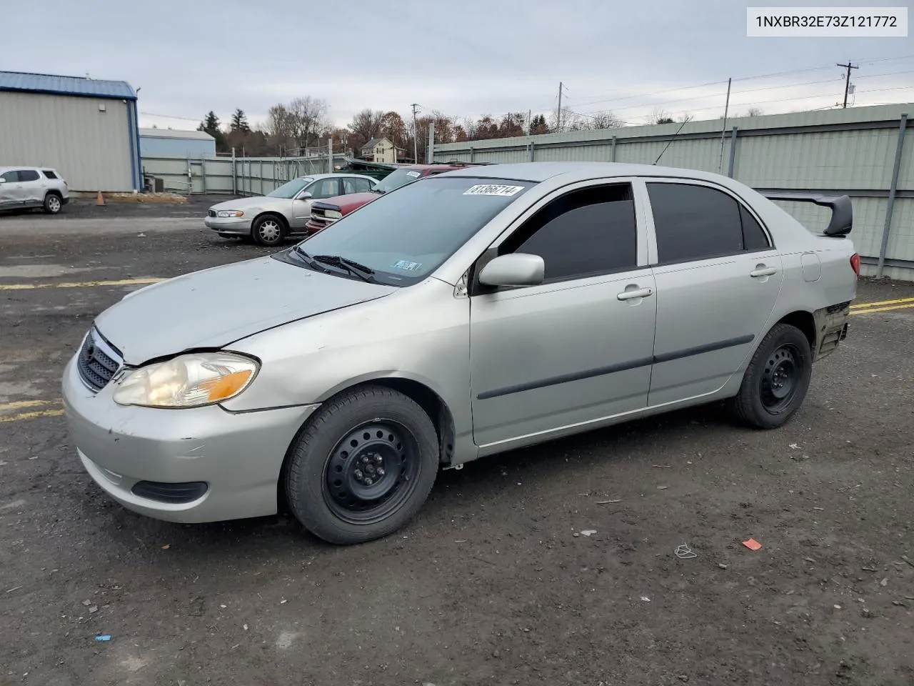 2003 Toyota Corolla Ce VIN: 1NXBR32E73Z121772 Lot: 81366714