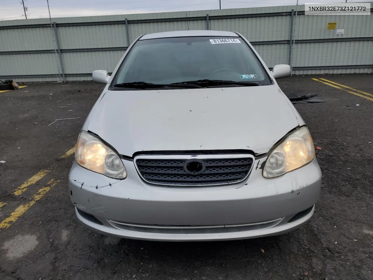 2003 Toyota Corolla Ce VIN: 1NXBR32E73Z121772 Lot: 81366714