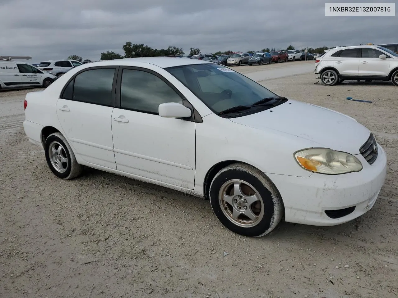 2003 Toyota Corolla Ce VIN: 1NXBR32E13Z007816 Lot: 81676074