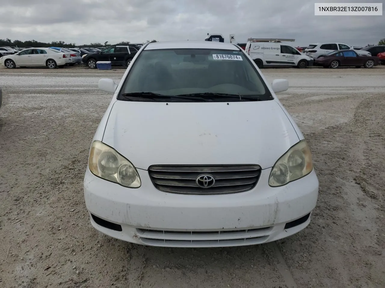 2003 Toyota Corolla Ce VIN: 1NXBR32E13Z007816 Lot: 81676074